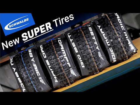 Schwalbe SUPER Tires: Magic Mary, Big Betty, Hans Dampf, &amp; Nobby Nic V2