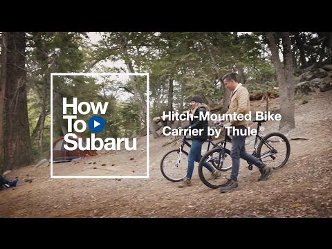 Subaru How-to: Accessory Hitch-mounted Bike Carrier by Thule
