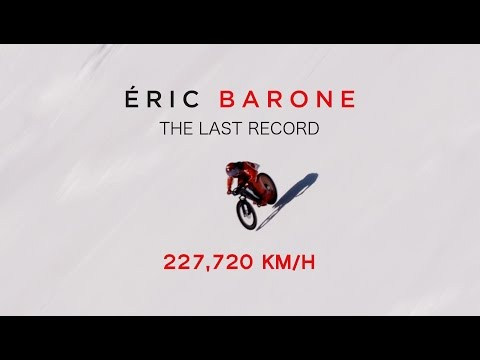 (OFFICIAL) Eric Barone - 227,720 km/h (141.498 mph) - Mountain Bike World Speed Record - 2017