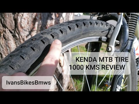 KENDA Mountain Bike Tire Review Kenda 26 X 1.95 After 1000KM