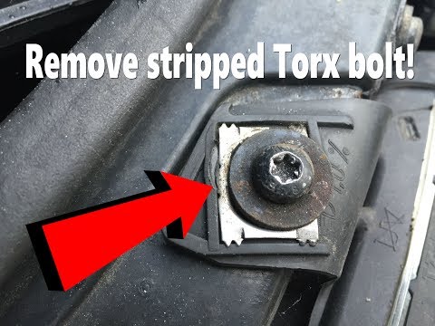 HOW TO REMOVE STRIPPED TORX BOLT OR ANY BOLT IN 5 MINS