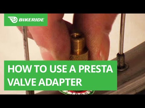 How to Use a Presta Valve Adapter