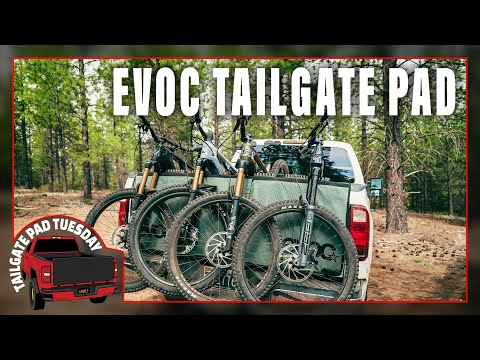 EVOC Tailgate Pad Review #tailgatepad #mtb #loamwolf