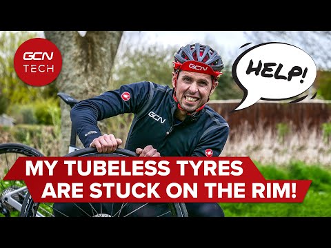 How To Remove Tubeless Bike Tyres From Your Wheel Rim | GCN Tech