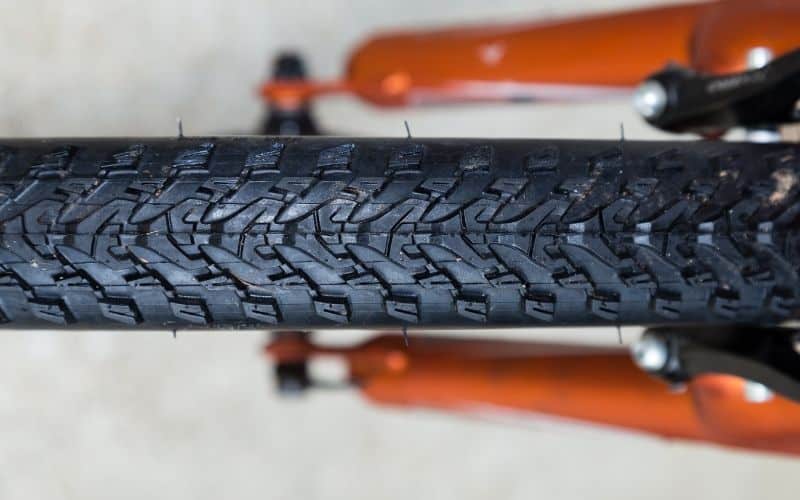 go for smoother tires to ride over obstacles