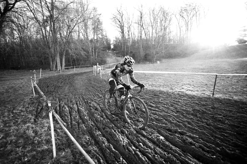 MTB riding in the mud