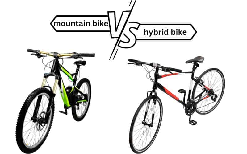 mountain bike versus hybrid bike